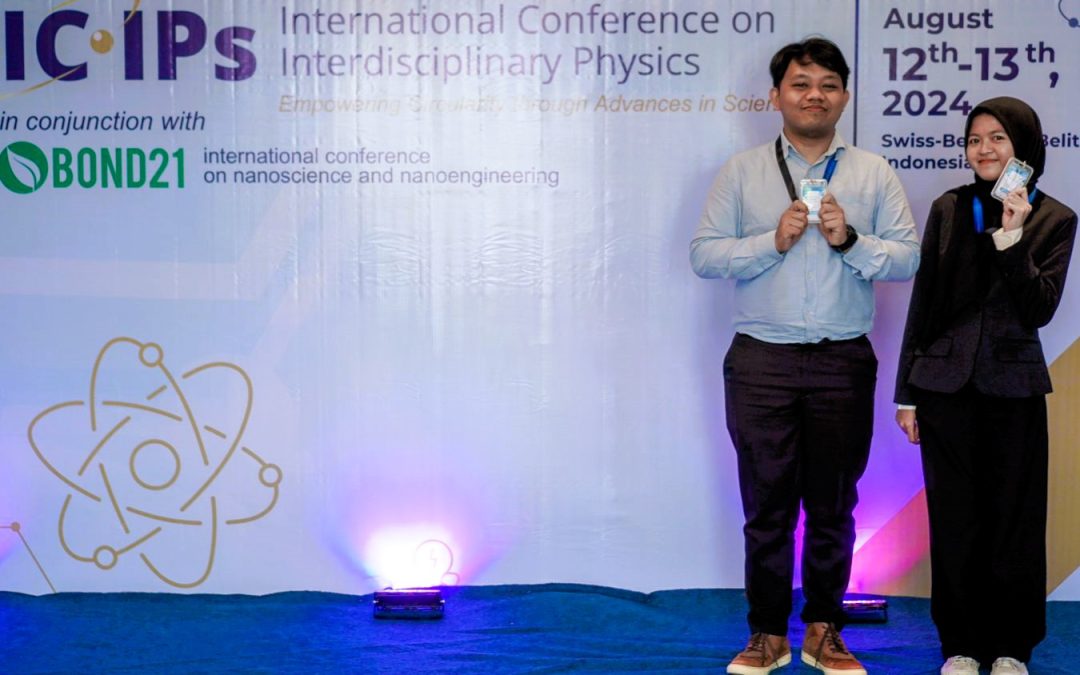 Prestasi Mahasiswa Fisika UNPAR di International Conference on Interdisciplinary Physics (ICIPs) 2024